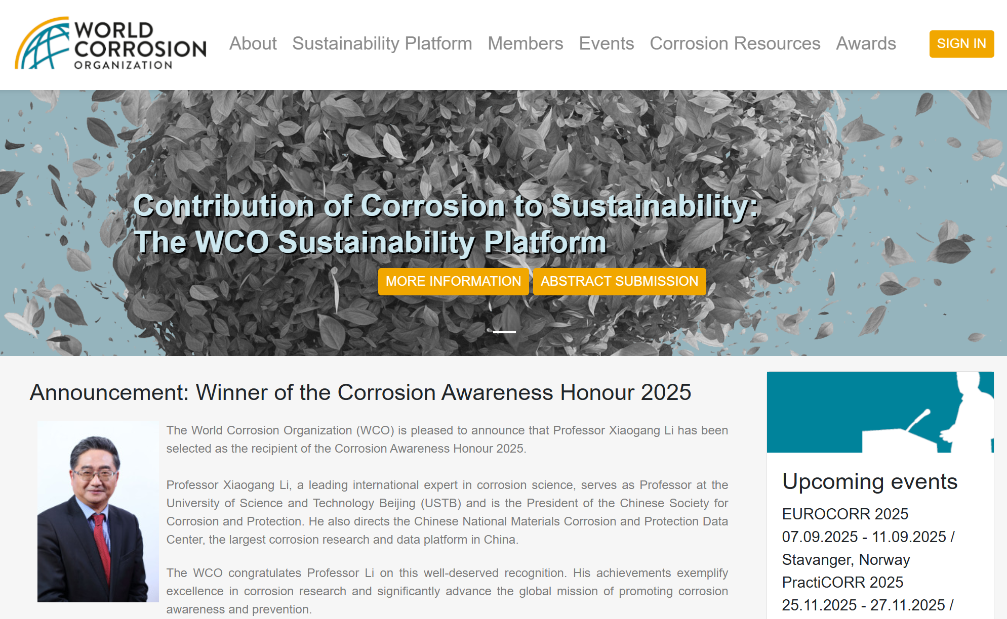 中国科学家李晓刚获世